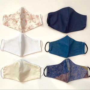 ✨6 pack of non-medical, reusable facial masks!